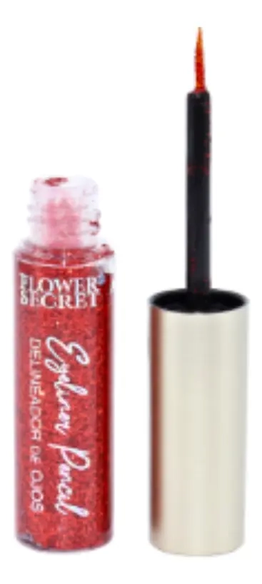 PACK 6 DELINEADORES GLITTER COLORES FLOWER SECRET - 7