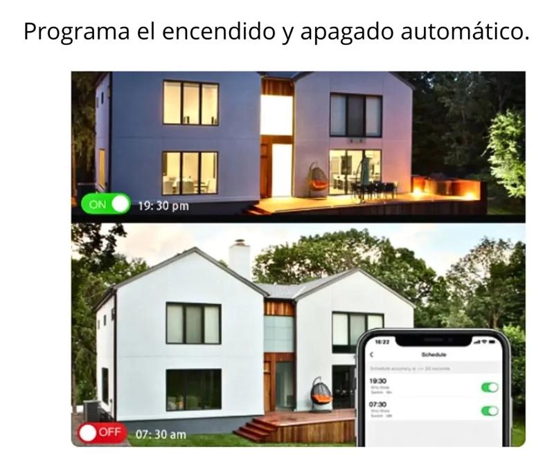 AMPOLLETA INTELIGENTE MULTICOLOR LED WIFI APP 9W E27 - 9