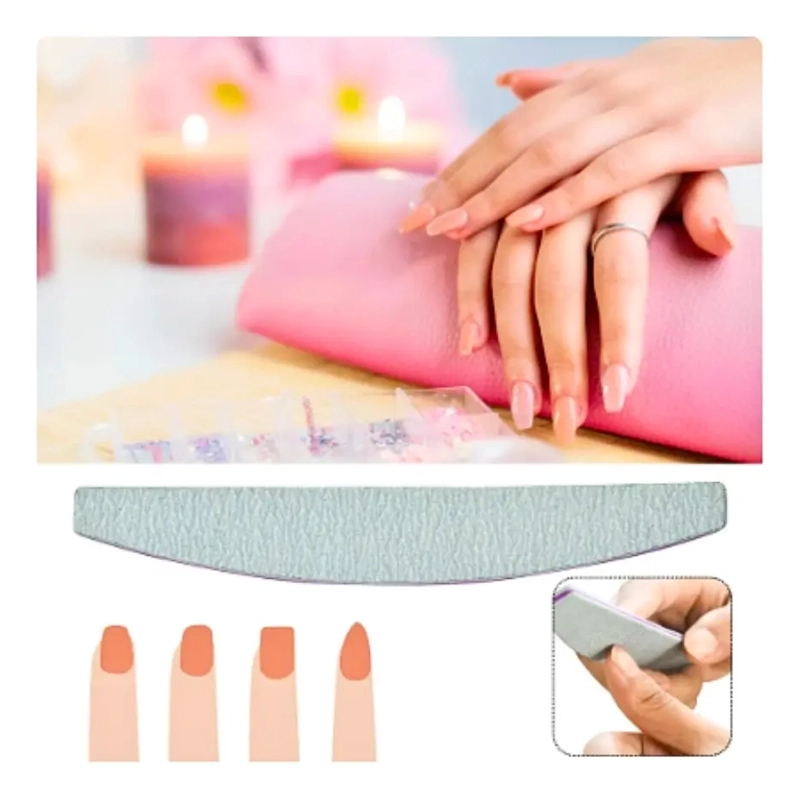 PACK 3 LIMAS 100/220 UÑAS MANICURE PEDICURE - 3