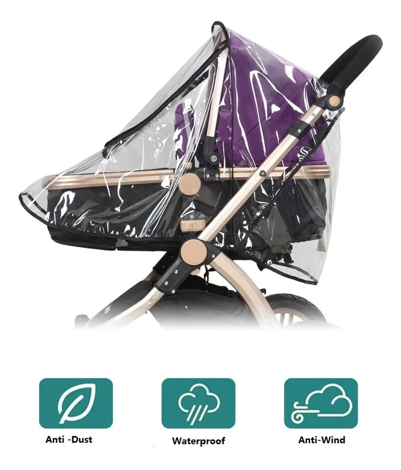 CUBRE COCHE IMPERMEABLES COBERTOR CON APERTURA BEBE - 5