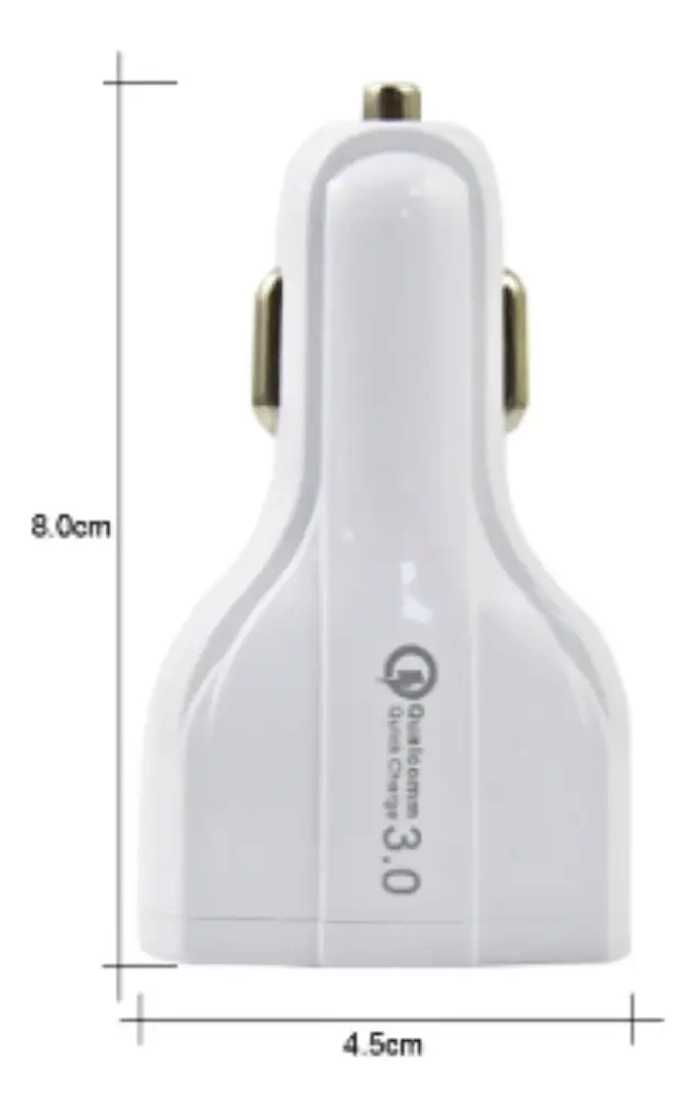 ADAPTADOR CARGADOR AUTO PARA CELULAR + CABLE USB-C - 2