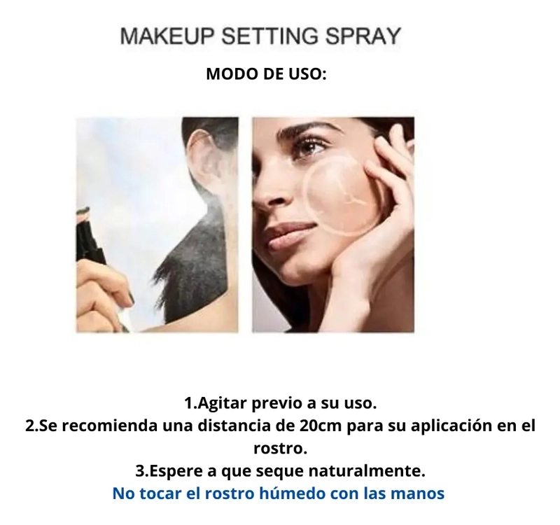 SPRAY FIJADOR DE MAQUILLAJE SETTING STAY FLOWER SECRET 100ML - 3
