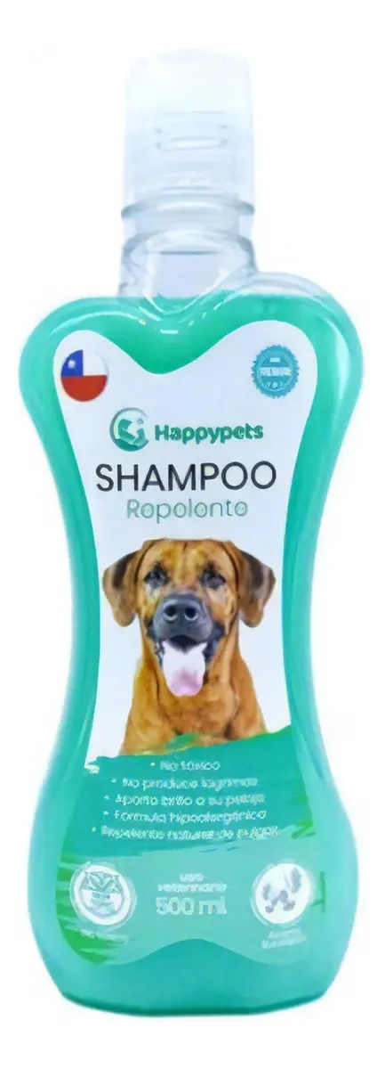 SHAMPOO REPELENTE ANTIPULGAS HAPPYPETS PARA PERROS 500ML - 1