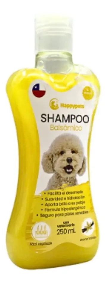 SHAMPOO BALSAMICO DESENREDANTE PARA PERROS HAPPY PETS 250ML - 2