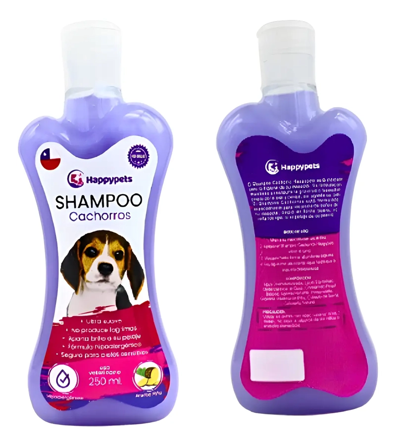SHAMPOO PARA PERROS CACHORROS HIPOALERGE NICO 250ML HAPPYPETS - 1
