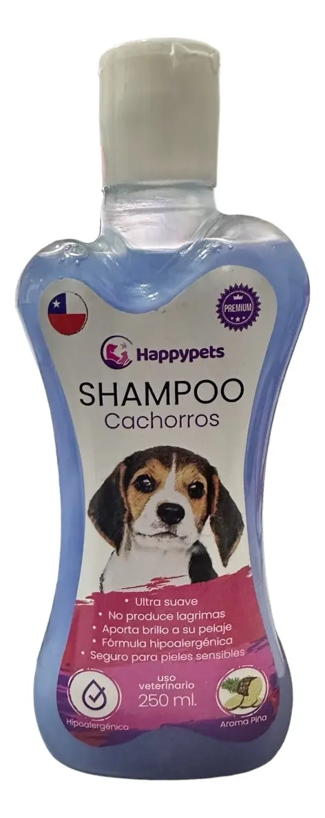 SHAMPOO PARA PERROS CACHORROS HIPOALERGE NICO 250ML HAPPYPETS - 2