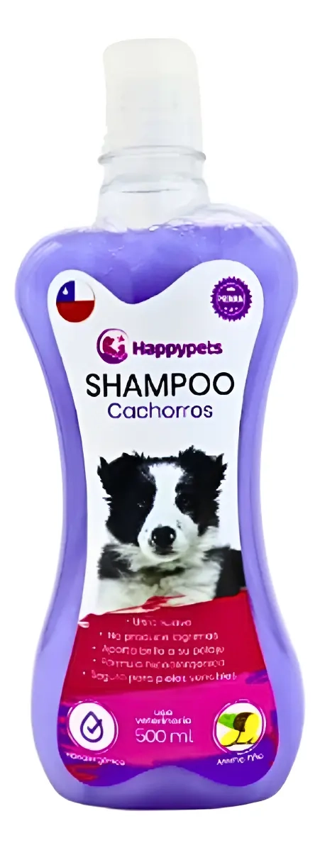 SHAMPOO PARA PERROS CACHORROS HIPOALERGE NICO 500ML HAPPYPETS - 3