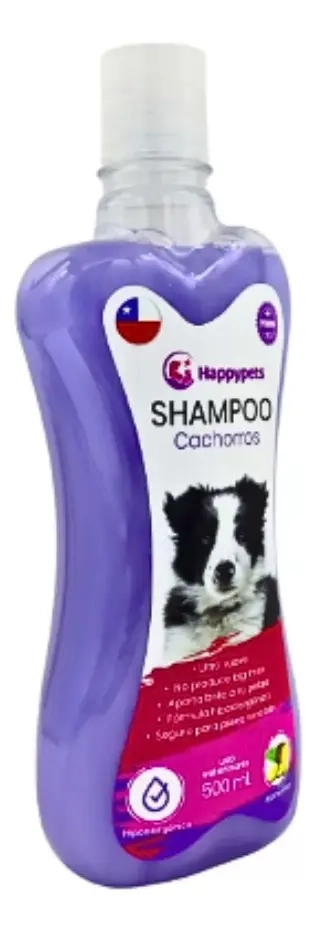 SHAMPOO PARA PERROS CACHORROS HIPOALERGE NICO 500ML HAPPYPETS - 4
