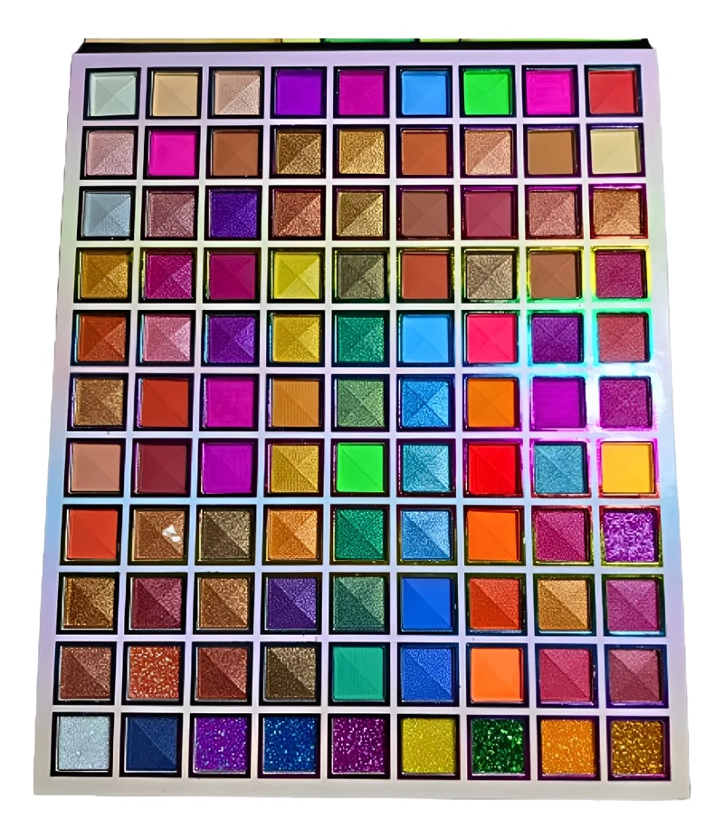 PALETA DE SOMBRAS FASHION EYESHADOW 99 COLORES FLOWER SECRET - 3