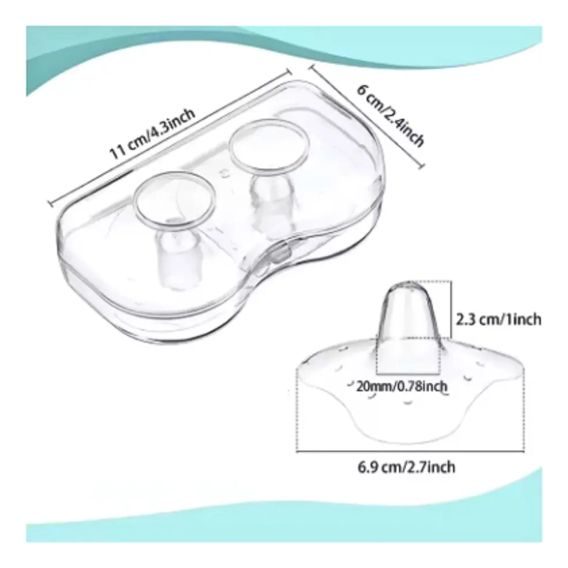 PROTECTOR PARA AMAMANTAR PEZONERA DE SILICONA DE LACTANCIA - 4