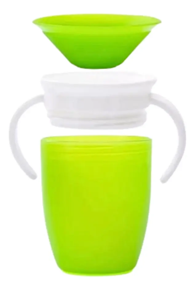 VASO TAZA ANTIDERRAME MAGICA PARA BEBES Y NIÑOS 360° - 2