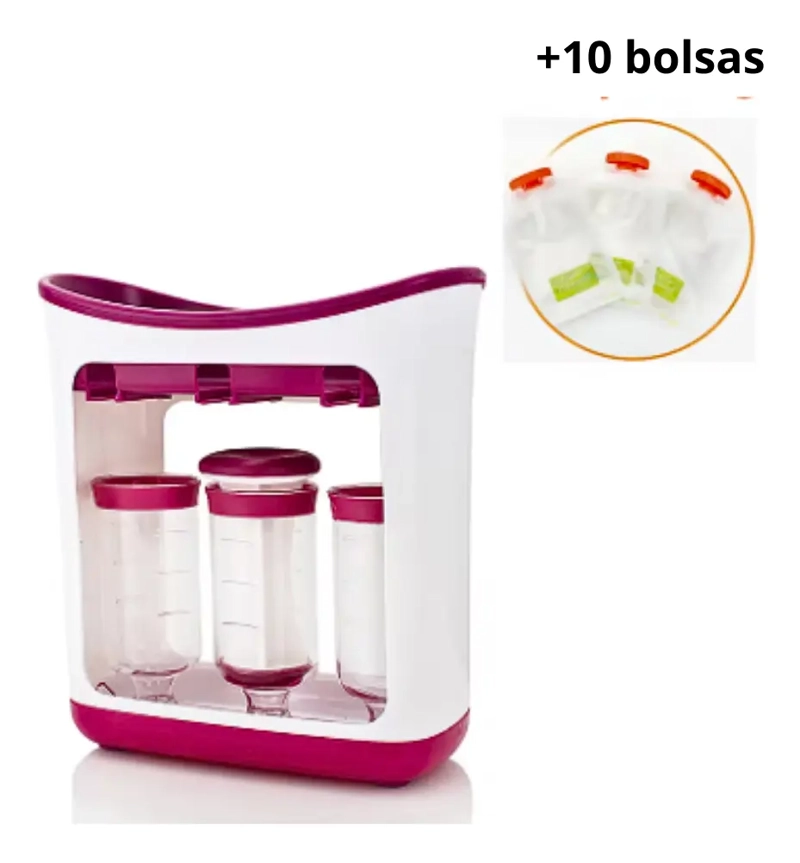 DISPENSADOR DE ZUMO EMPACADOR DE COLADOS PAPILLA BEBES - 3