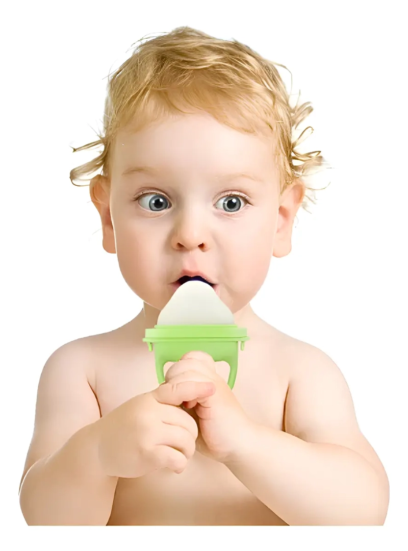 CHUPETE ALIMENTARIO MORDEDOR MOLDE PARA HELADO BEBES - 1
