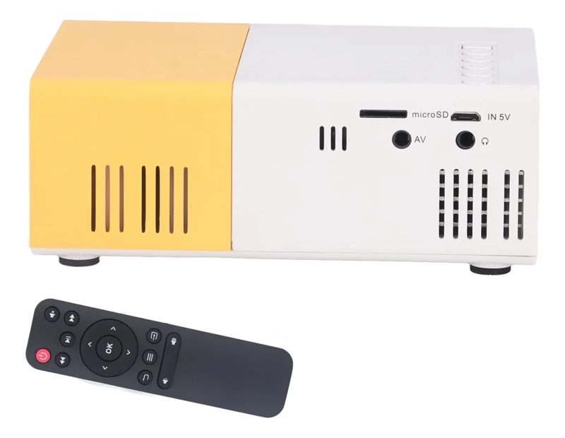 MINI PROYECTOR PORTATIL 4K RESOLUCION LED CINE EN CASA - 3