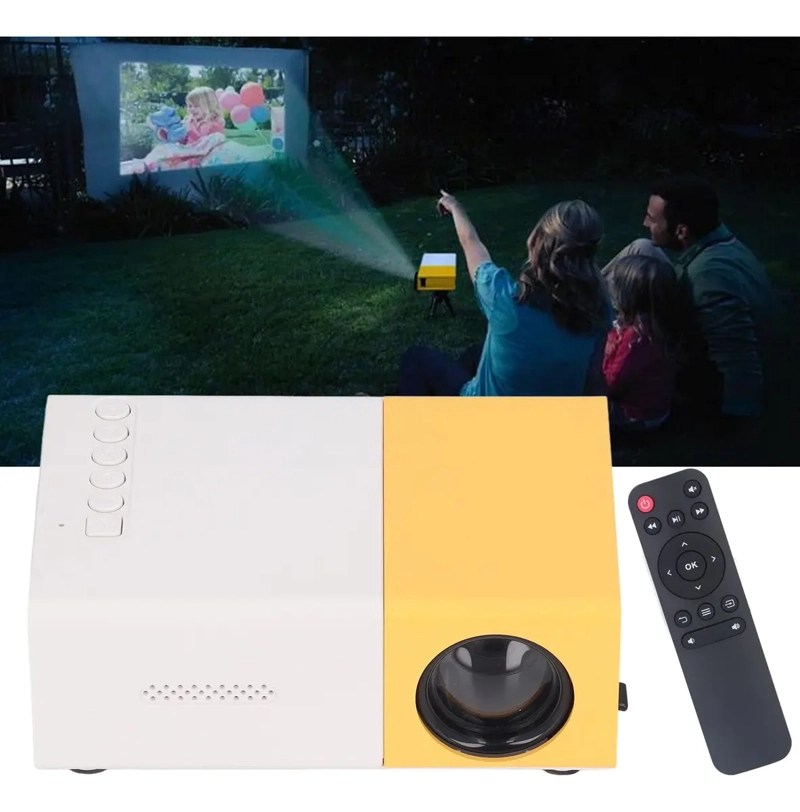 MINI PROYECTOR PORTATIL 4K RESOLUCION LED CINE EN CASA - 6