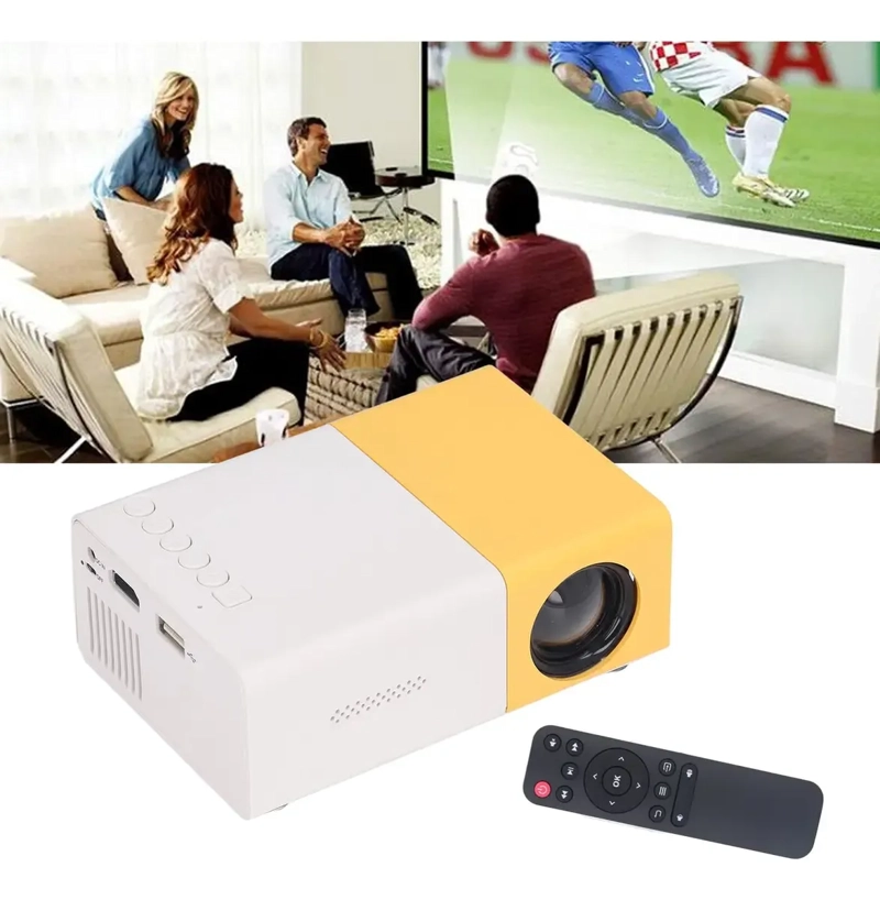 MINI PROYECTOR PORTATIL 4K RESOLUCION LED CINE EN CASA - 7