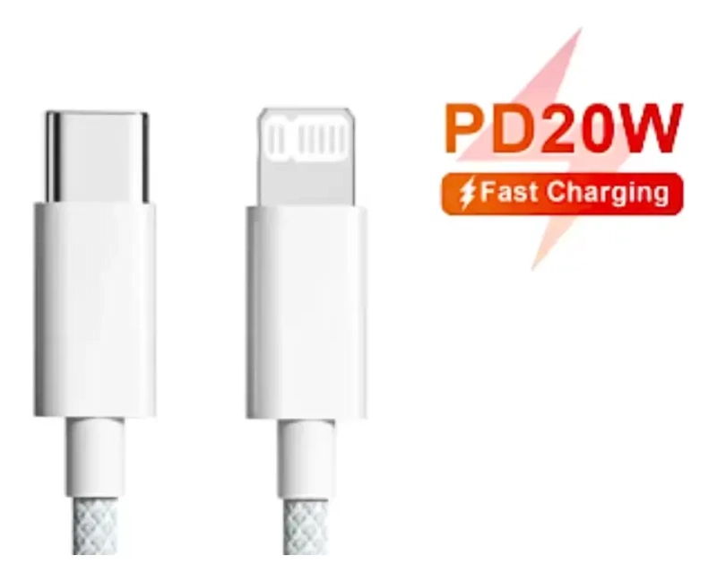 CABLE DE CARGA USB TIPO C TO LIGHTNING PARA IPHONE - 2