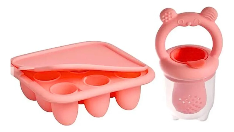 MOLDE PARA HELADO CHUPETE ALIMENTARIO BEBES - 1