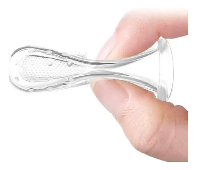 CEPILLO DEDAL DE DIENTES BEBE S + CAJITA DE ALMACENAMIENTO - 6