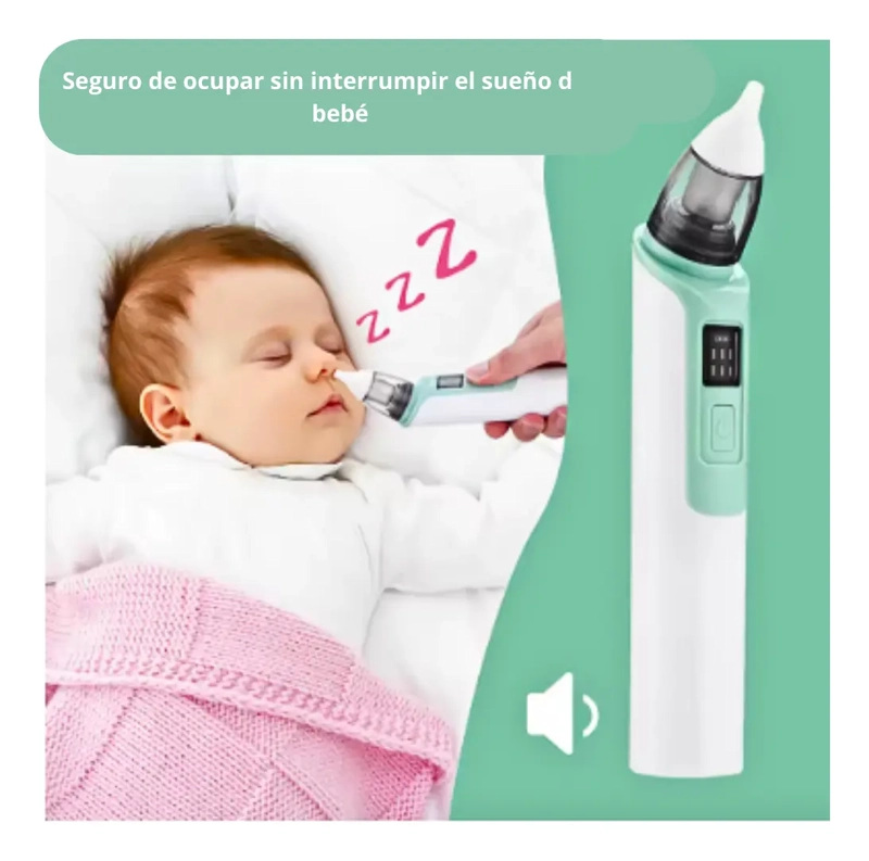 ASPIRADORA SUCCION NASAL ELE CTRICA PARA BEBES SILENCIOSA - 3