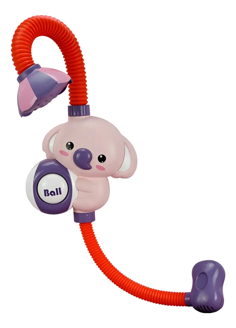 ELEFANTE REGADERA DE BAÑO PARA BEBE JUGUETE DUCHA TINA ROSA - 1