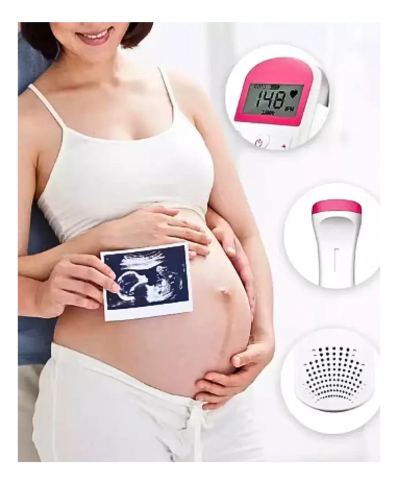 MONITOR FETAL DOPPLER LATIDOS FETALES CORAZON BEBE - 4