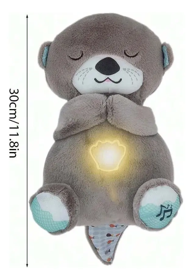 JUGUETE DE PELUCHE NUTRIA CALMANTE CON MUSICA Y MOVIMIENTO - 2