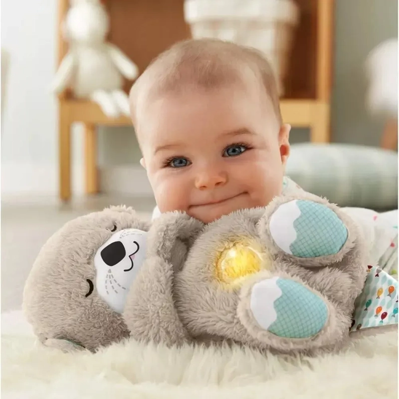 JUGUETE DE PELUCHE NUTRIA CALMANTE CON MUSICA Y MOVIMIENTO - 6