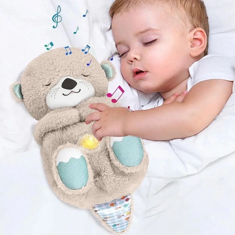 JUGUETE DE PELUCHE NUTRIA CALMANTE CON MUSICA Y MOVIMIENTO - 7