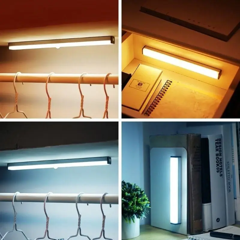 LAMPARA EMERGENCIA BARRA LED PORTATIL MULTIUSO 52CM CLOSET - 4