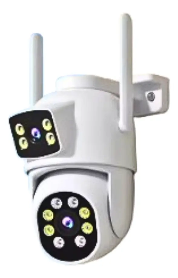 CAMARA DE VIGILANCIA CON LENTE DUAL WIFI FULL HD + SENSOR - 1
