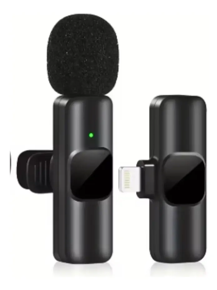 MICROFONO CORBATERO INALAMBRICO COMPATIBLE CON IPHONE IOS - 3