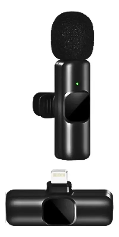 MICROFONO CORBATERO INALAMBRICO COMPATIBLE CON IPHONE IOS - 4