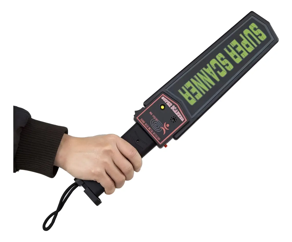 DETECTOR DE METALES PORTATIL ALTA SENSIBILIDAD METAL SCANNER - 1