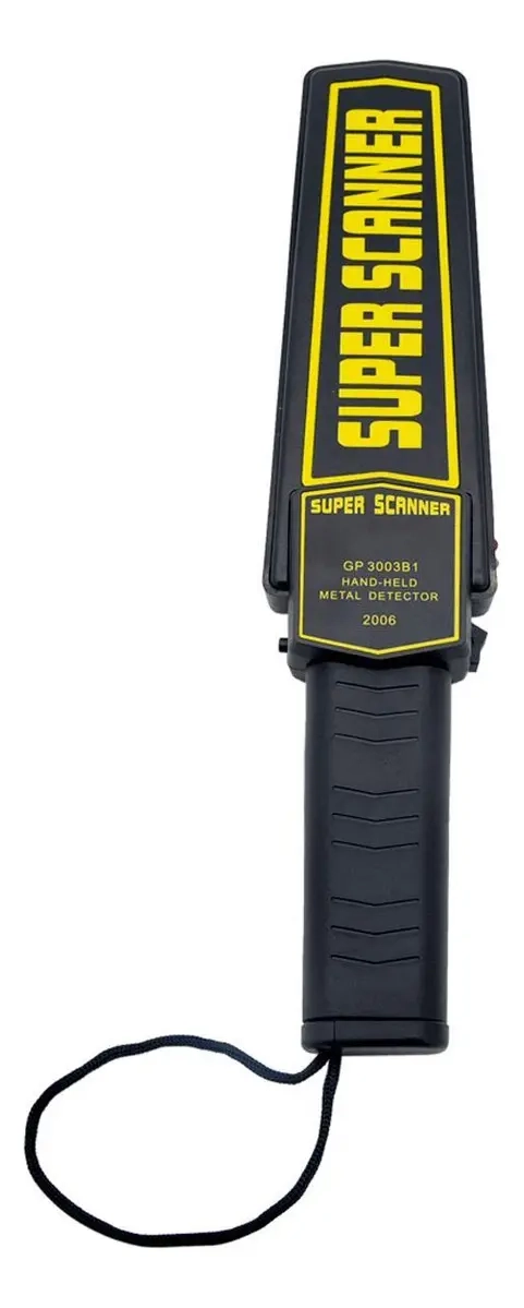 DETECTOR DE METALES PORTATIL ALTA SENSIBILIDAD METAL SCANNER - 6
