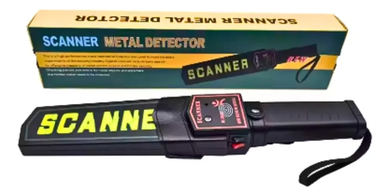 DETECTOR DE METALES PORTATIL ALTA SENSIBILIDAD METAL SCANNER - 9