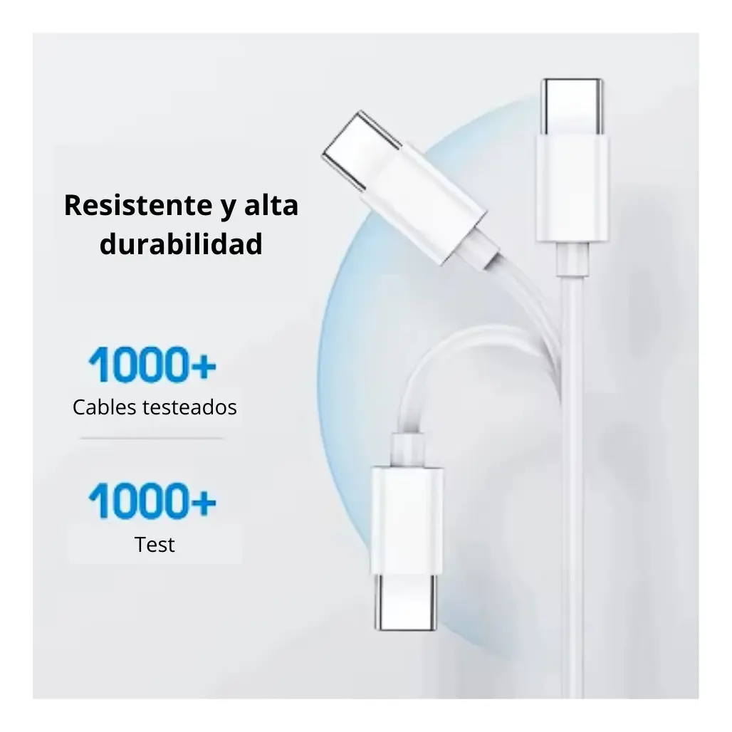 CABLE DE DATOS ADAPTADOR DE USB-C A USB OTG COLOR BLANCO - 4