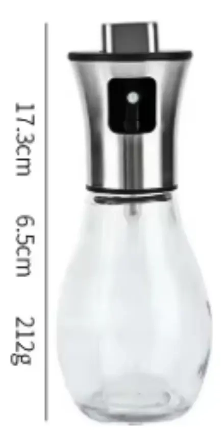 SPRAY ROCIADOR PULVERIZADOR DE ACEITE ACERO INOXIDABLE 200ML - 9