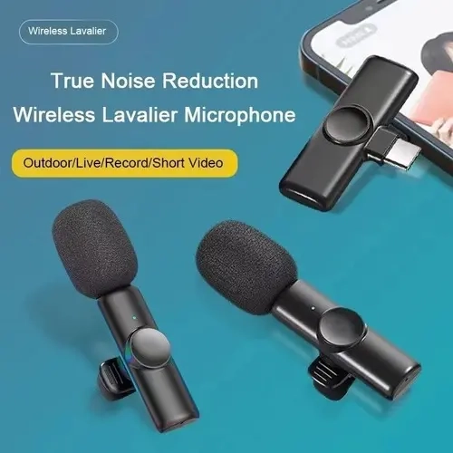 MICROFONO CORBATERO INALAMBRICO ACCESORIOS LIGHTNING IPHONE IPAD - 3