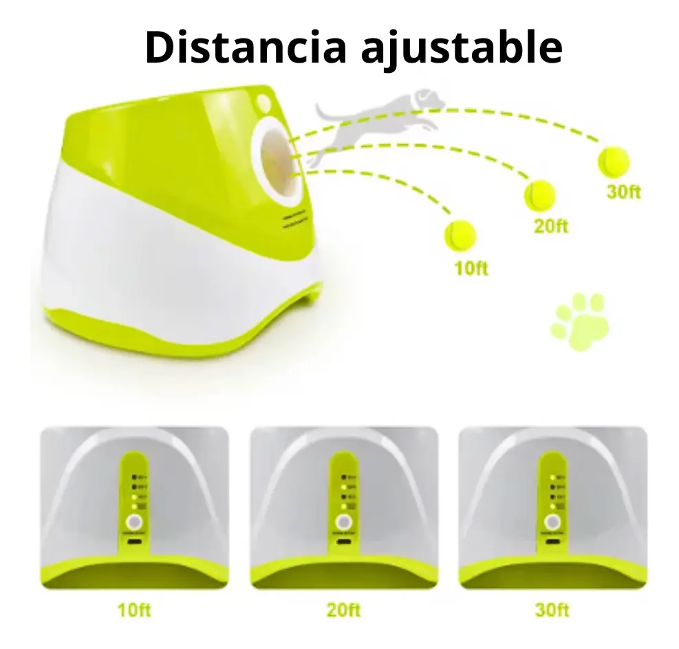 LANZADOR AUTOMATICO DE PELOTAS MAQUINA ENTRENAMIENTO PERROS - 5