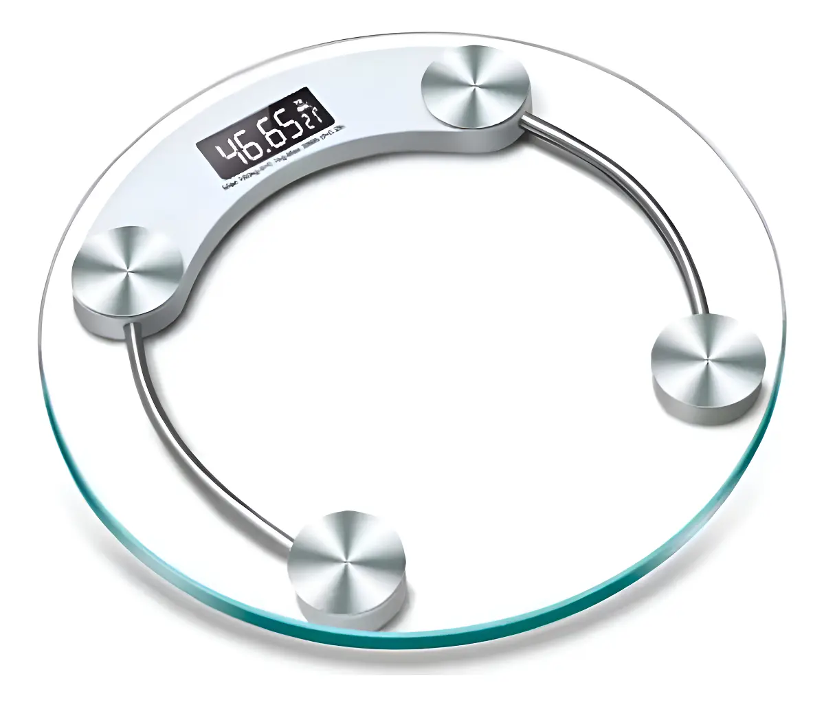 BALANZA PESA DE BAÑO DIGITAL VIDRIO TEMPLADO 180 KG - 1