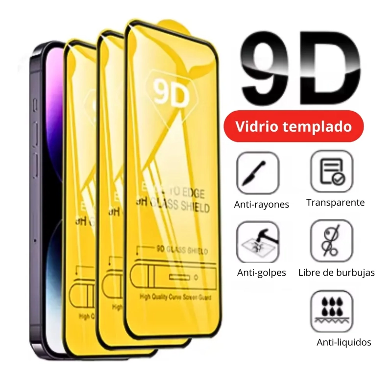LAMINA DE PANTALLA COMPLETA IPHONE 13 - 4