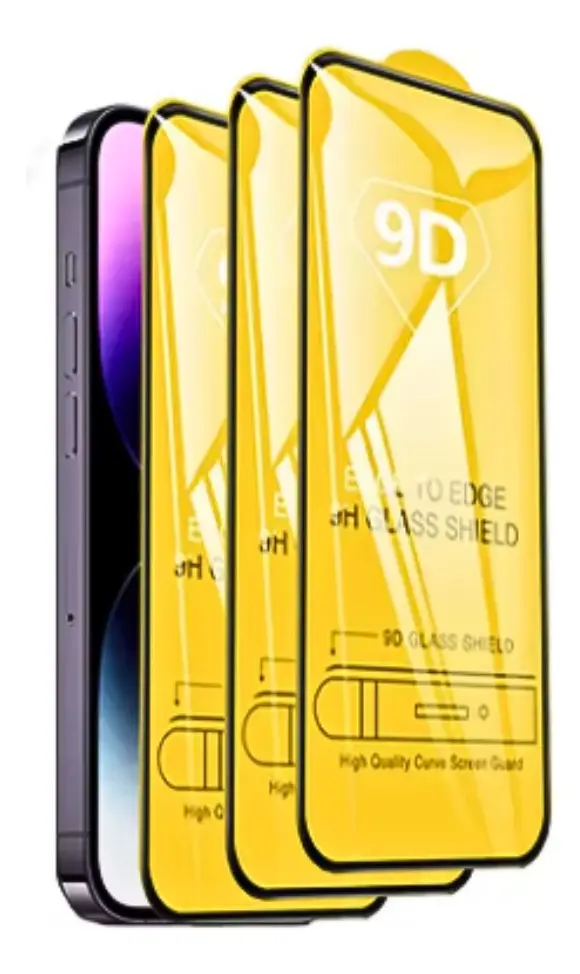 LAMINA DE PANTALLA COMPLETA IPHONE 16 PRO MAX - 5