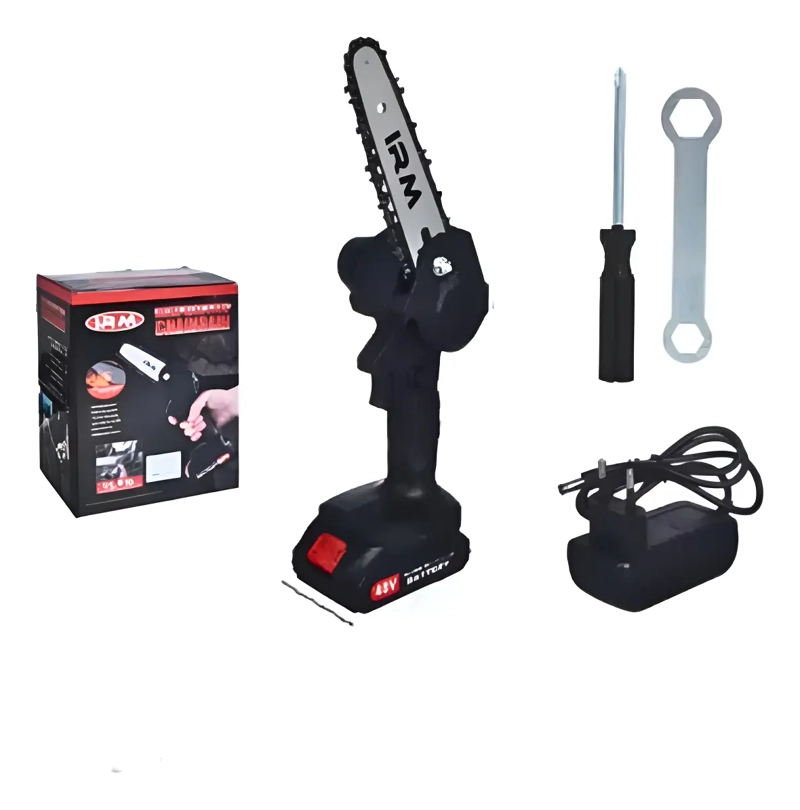 MINI MOTOSIERRA ELE CTRICA INALAMBRICA PORTATIL DE 6 PULGADAS - 1
