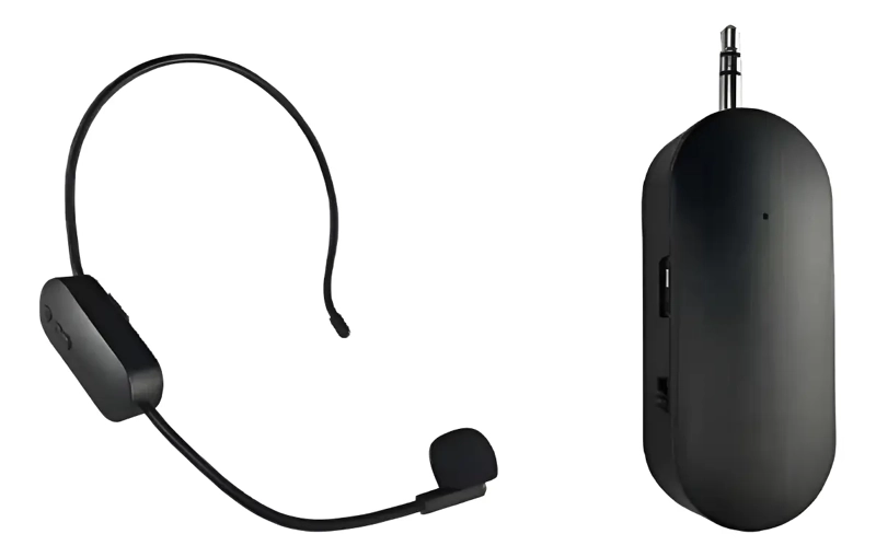 MICROFONO MEGAFONO INALAMBRICO AMPLIFICADOR DE VOZ BLUETOOTH - 1