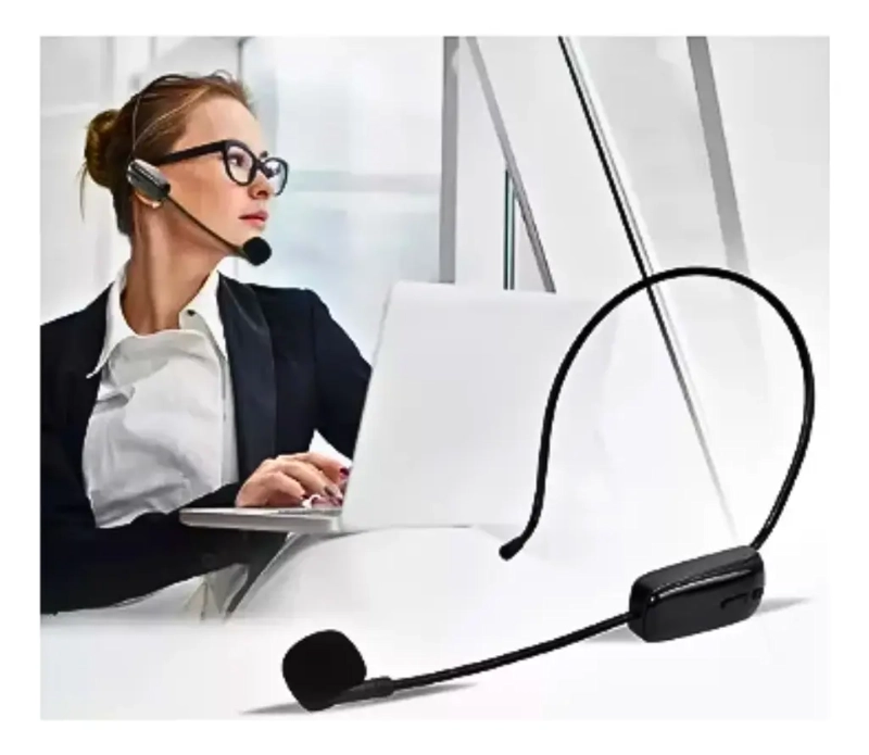 MICROFONO MEGAFONO INALAMBRICO AMPLIFICADOR DE VOZ BLUETOOTH - 7