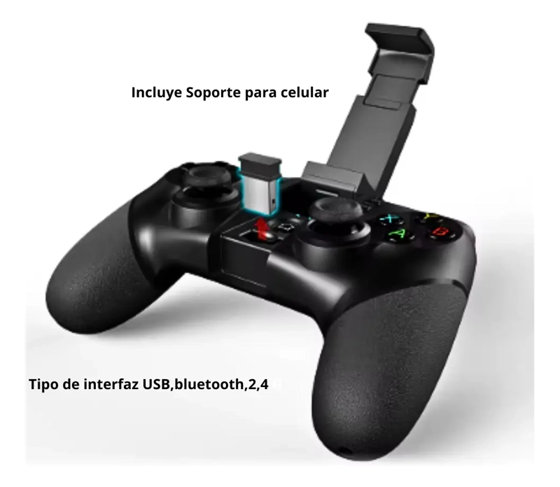 CONTROL JOYSTICK GAME PAD BLUETOOTH ANDROID IOS PC IPEGA - 5