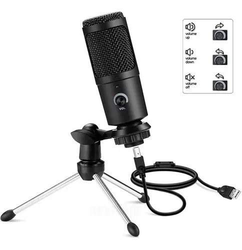 MICROFONO CONDENSADOR STUDIO GRABACION LOCUCION STREAMING - 2