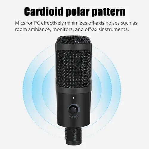 MICROFONO CONDENSADOR STUDIO GRABACION LOCUCION STREAMING - 4