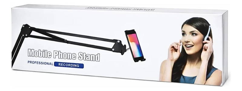 SOPORTE AJUSTABLE PROFESIONAL GRABACION PARA CELULAR TABLET - 8